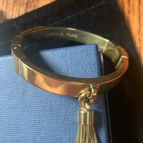 Michael Kors Gold Tassel Bracelet - Picture 2 of 4